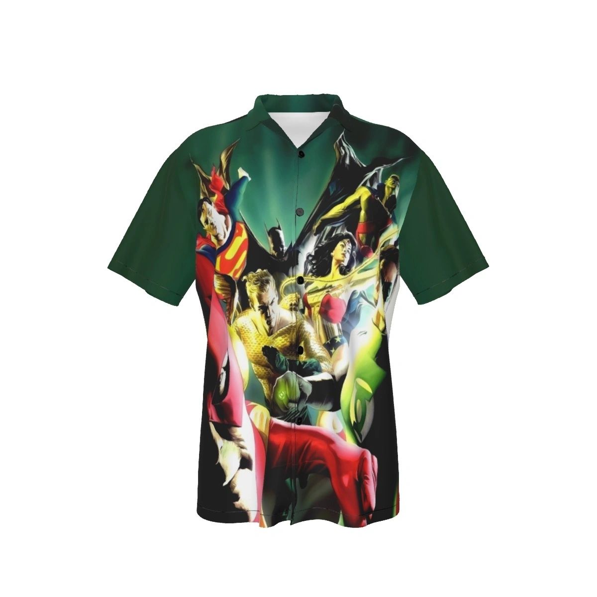 HUMAN TORCH PINUP ALL OVER PRINT SHIRTS -JOHN BYRNE