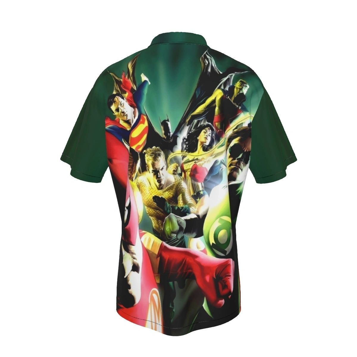 HUMAN TORCH PINUP ALL OVER PRINT SHIRTS -JOHN BYRNE
