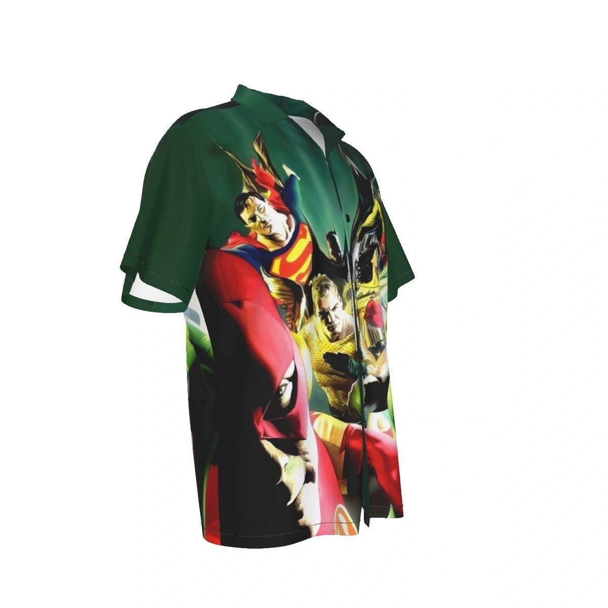 HUMAN TORCH PINUP ALL OVER PRINT SHIRTS -JOHN BYRNE