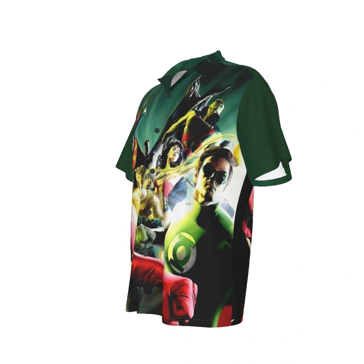HUMAN TORCH PINUP ALL OVER PRINT SHIRTS -JOHN BYRNE