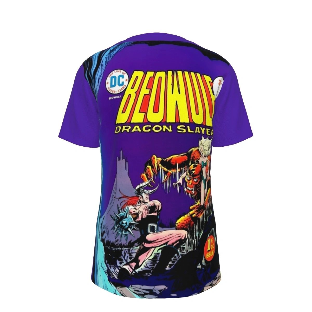 BEOWULF THE DRAGON SLAYER ALL OVER PRINT SHIRT