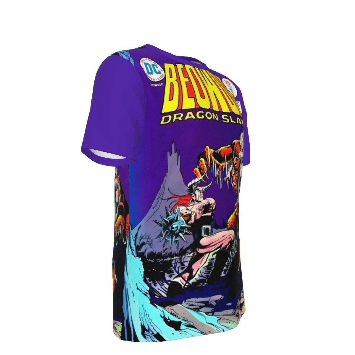 BEOWULF THE DRAGON SLAYER ALL OVER PRINT SHIRT