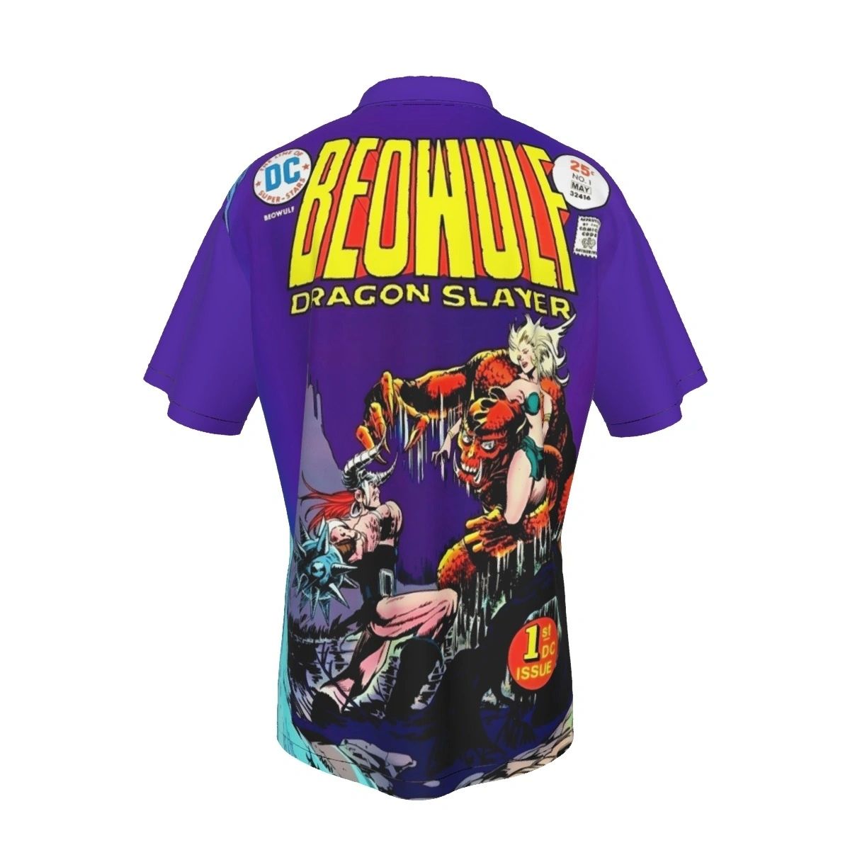BEOWULF THE DRAGON SLAYER ALL OVER PRINT SHIRT