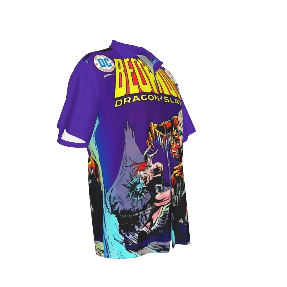 BEOWULF THE DRAGON SLAYER ALL OVER PRINT SHIRT