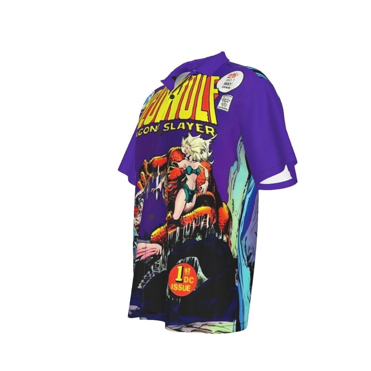 BEOWULF THE DRAGON SLAYER ALL OVER PRINT SHIRT