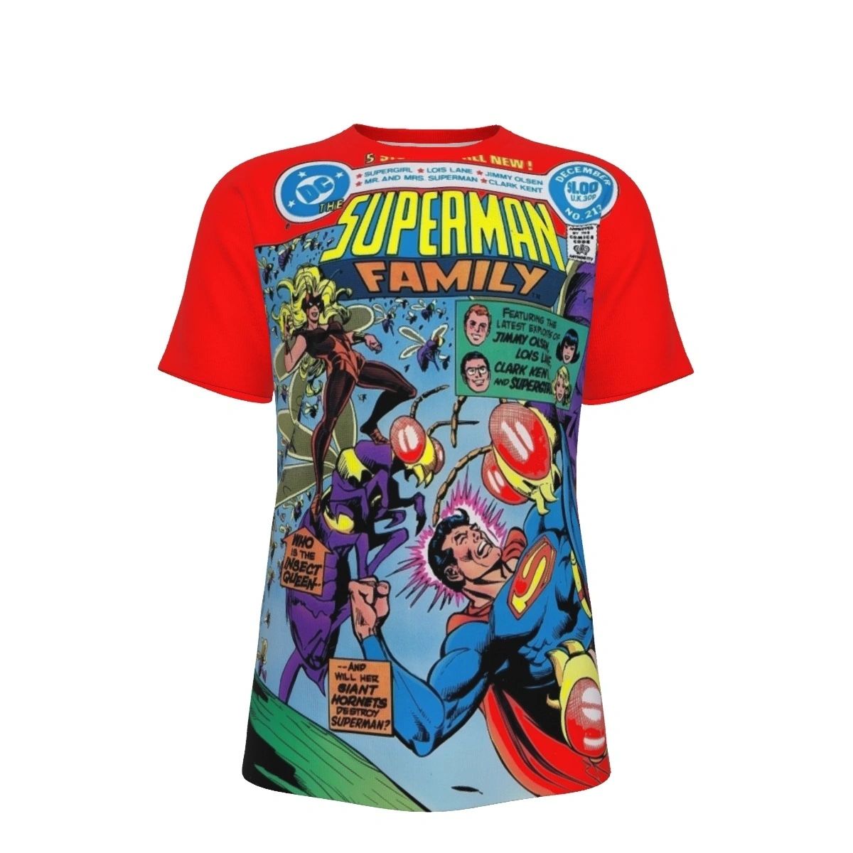 SUPERMAN FAMILY 213 ALL OVER PRINT SHIRTS INSECT QUEEN