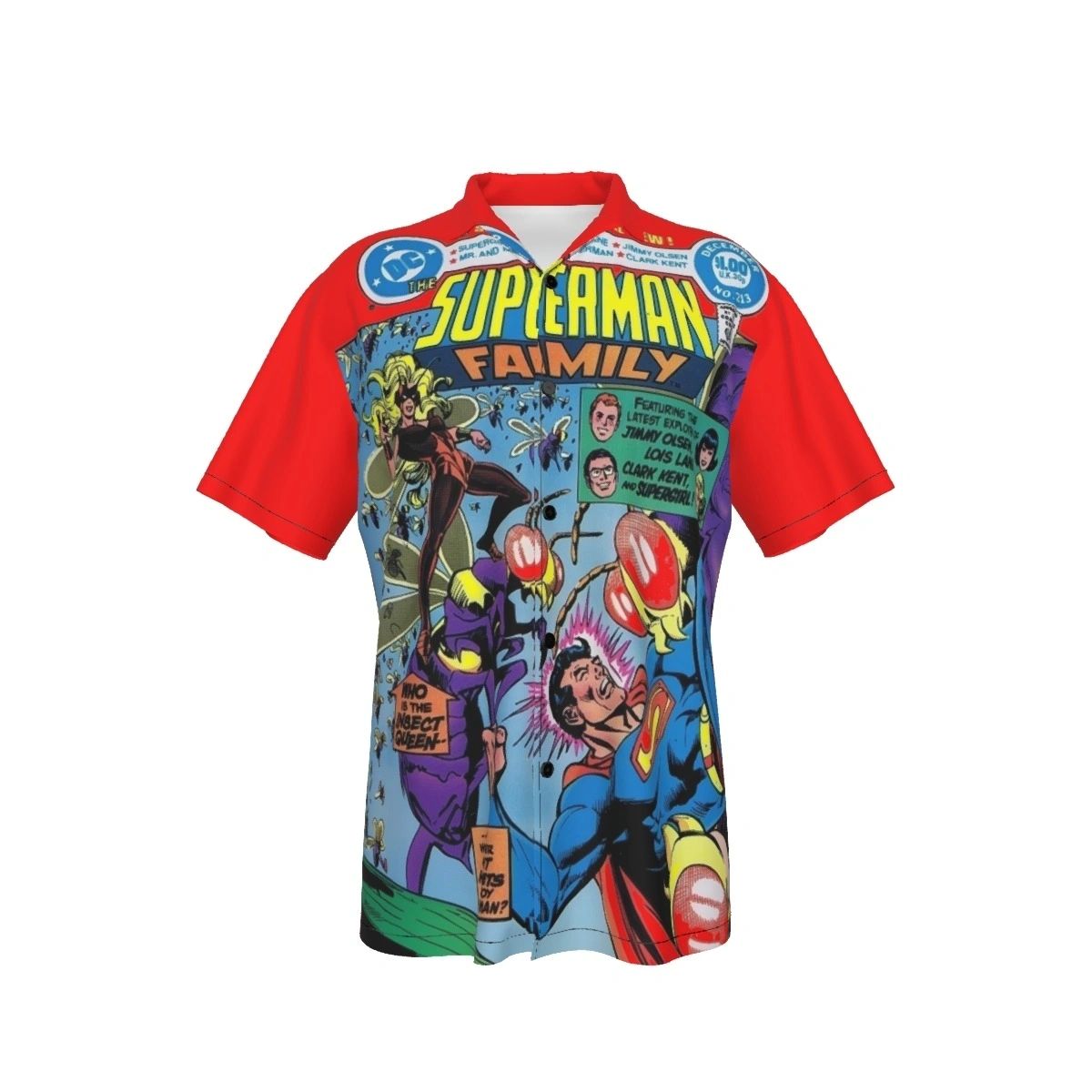 SUPERMAN FAMILY 213 ALL OVER PRINT SHIRTS INSECT QUEEN