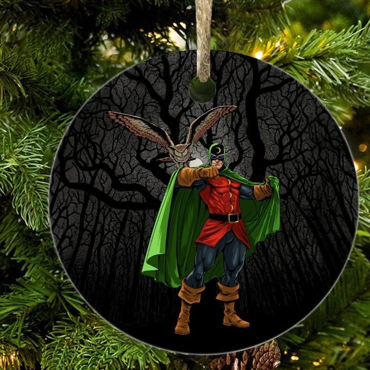 DR MID-NITE READY CHRISTMAS TREE ORNAMENT