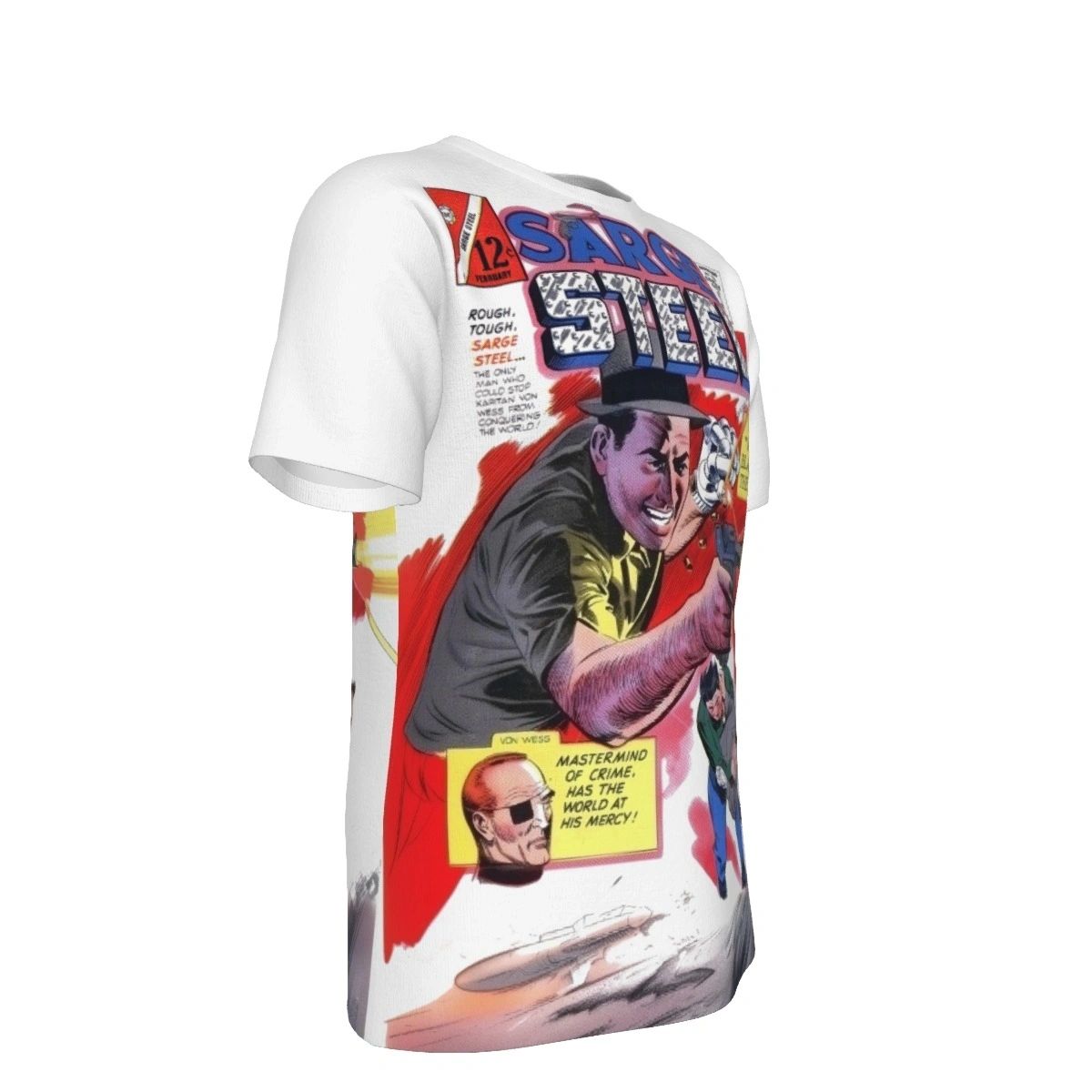 SARGE STEEL 2 ALL OVER PRINT SHIRTS