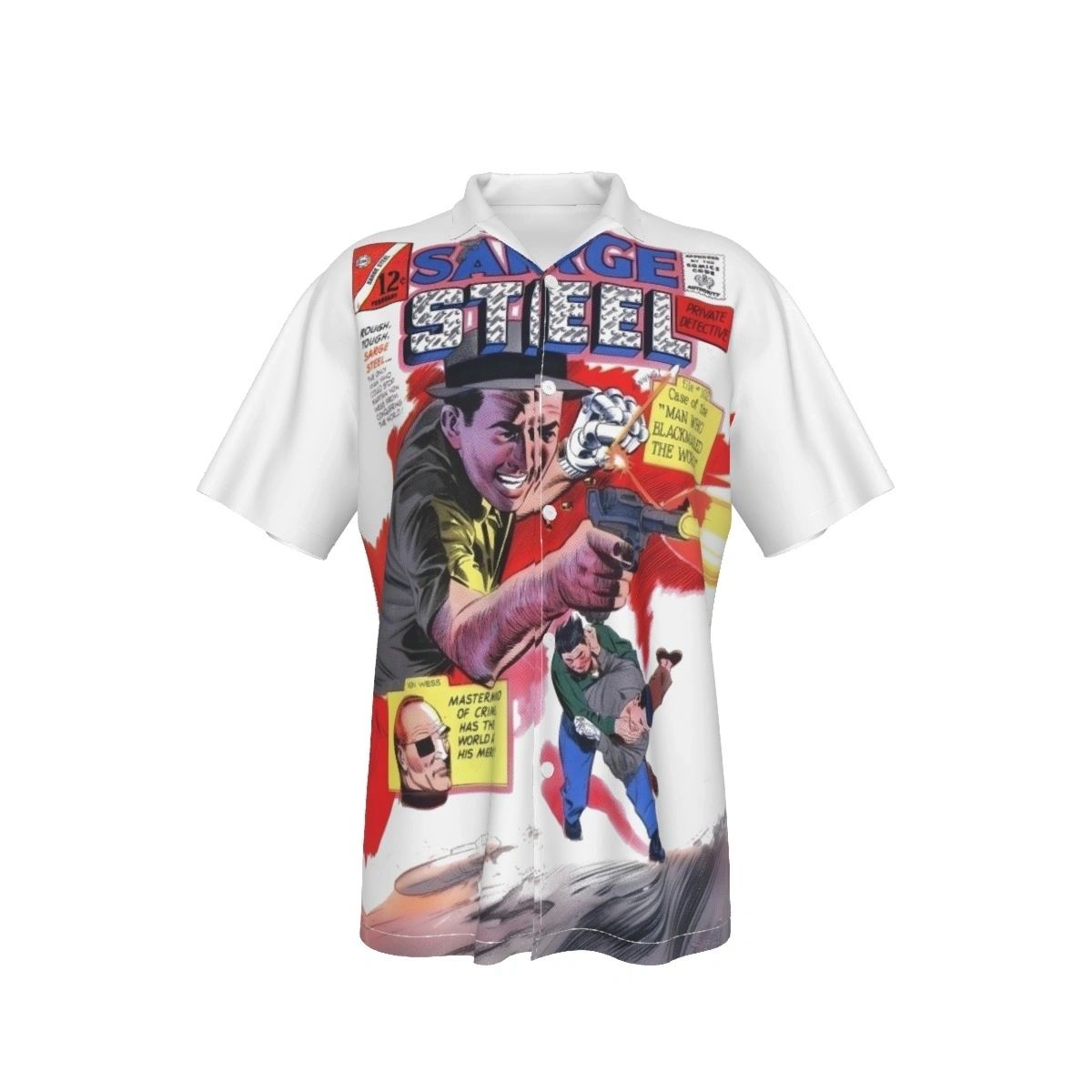SARGE STEEL 2 ALL OVER PRINT SHIRTS