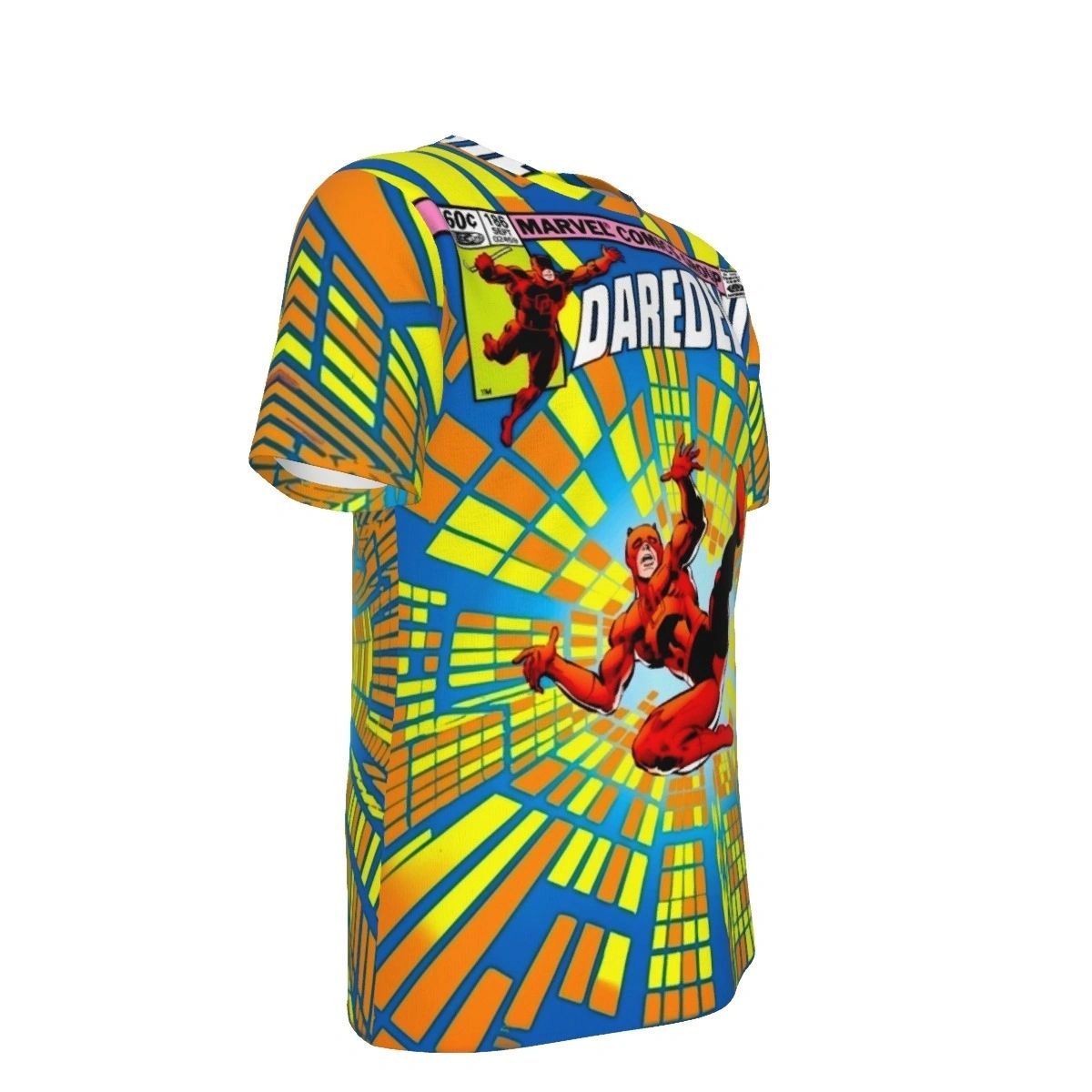 DAREDEVIL 186 UP ALL OVER PRINT SHIRTS - FRANK MILLER