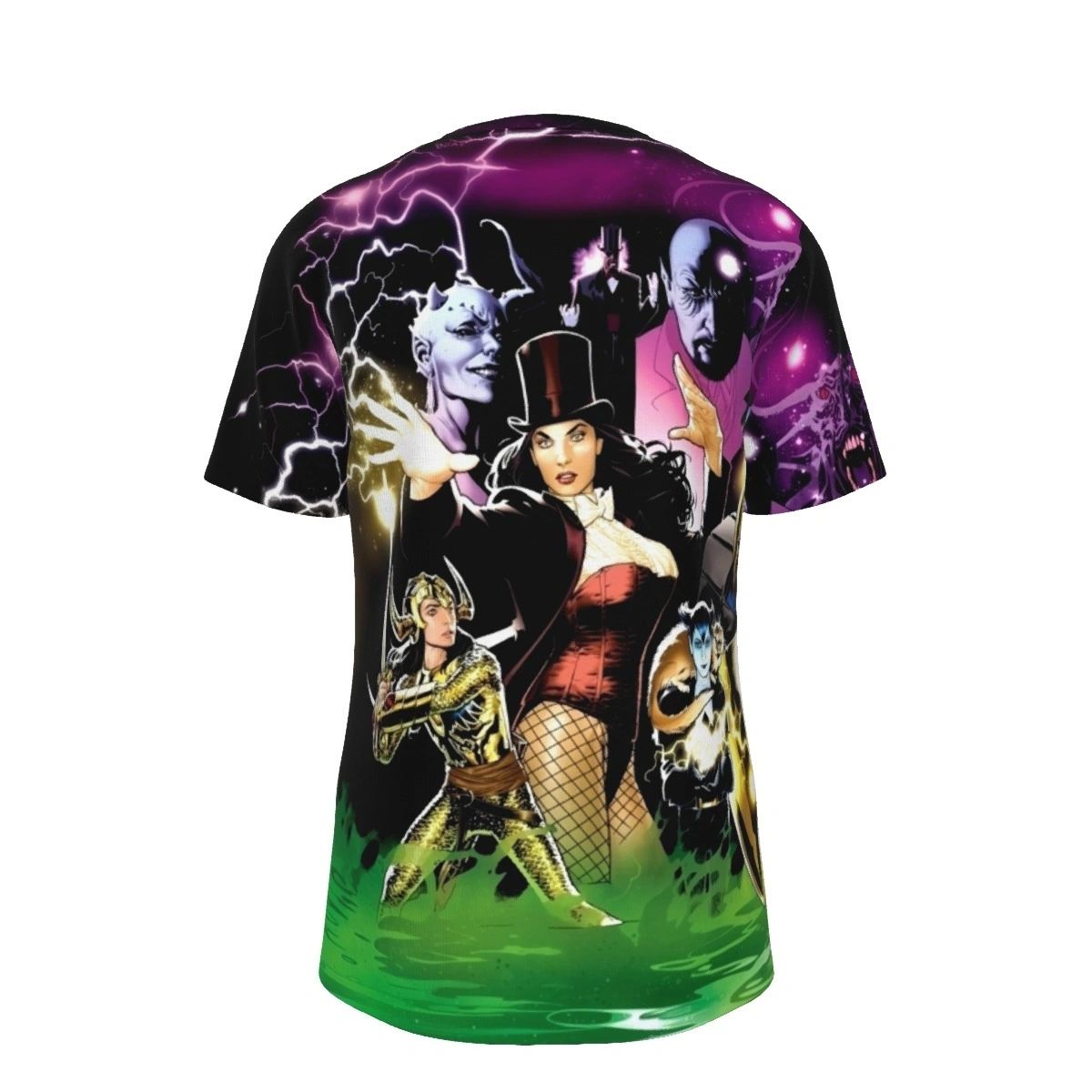 ZATANNA 7 SOLDIERS ALL OVER PRINT SHIRTS