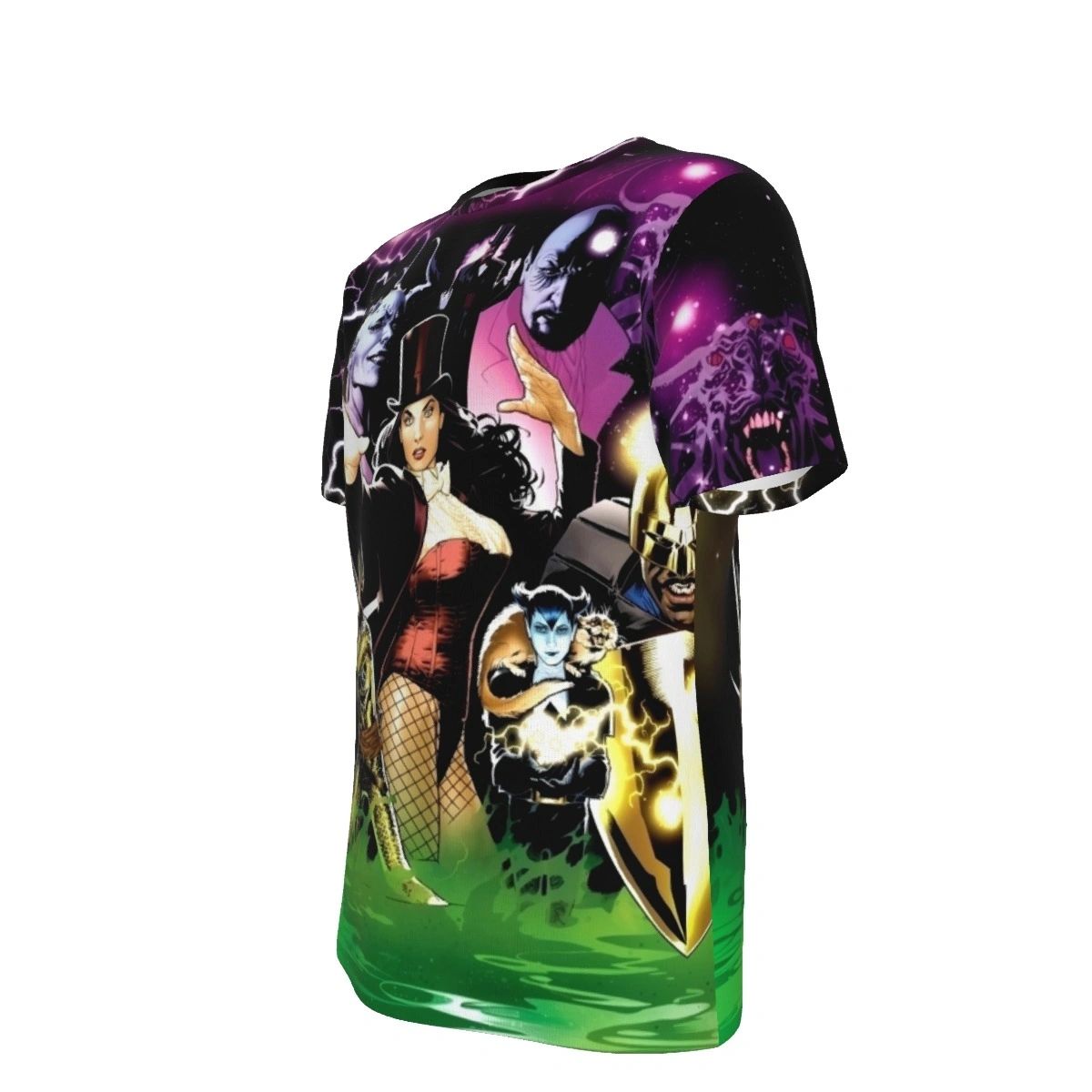 ZATANNA 7 SOLDIERS ALL OVER PRINT SHIRTS
