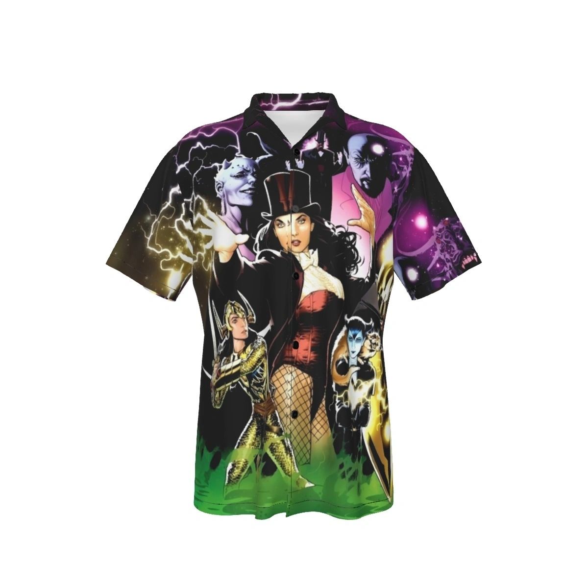 ZATANNA 7 SOLDIERS ALL OVER PRINT SHIRTS