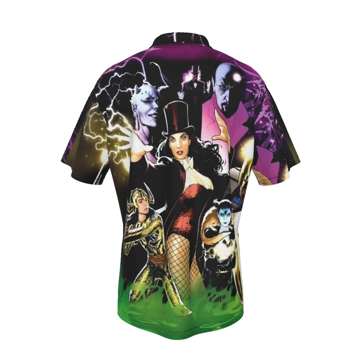 ZATANNA 7 SOLDIERS ALL OVER PRINT SHIRTS
