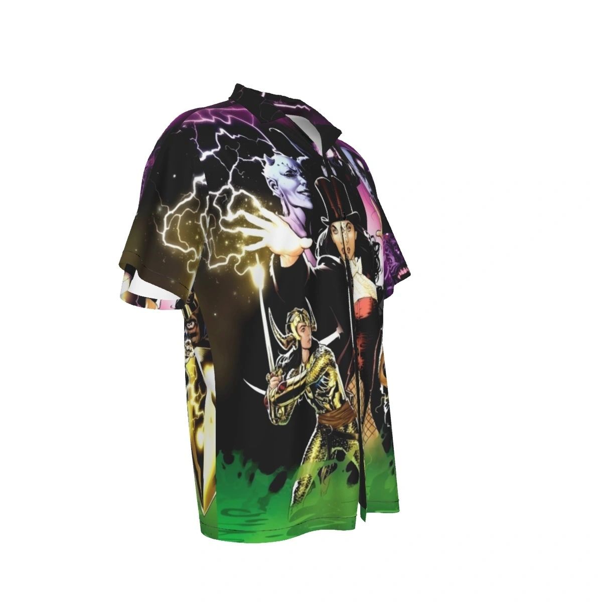 ZATANNA 7 SOLDIERS ALL OVER PRINT SHIRTS