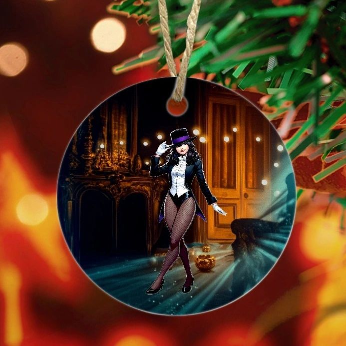 ZATANNA READY CHRISTMAS TREE ORNAMENT