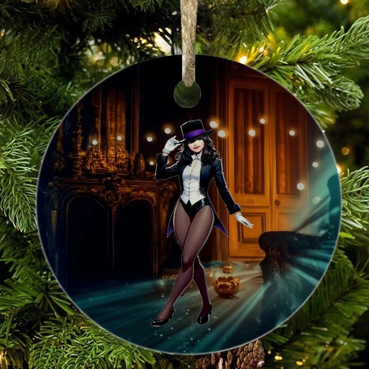 ZATANNA READY CHRISTMAS TREE ORNAMENT
