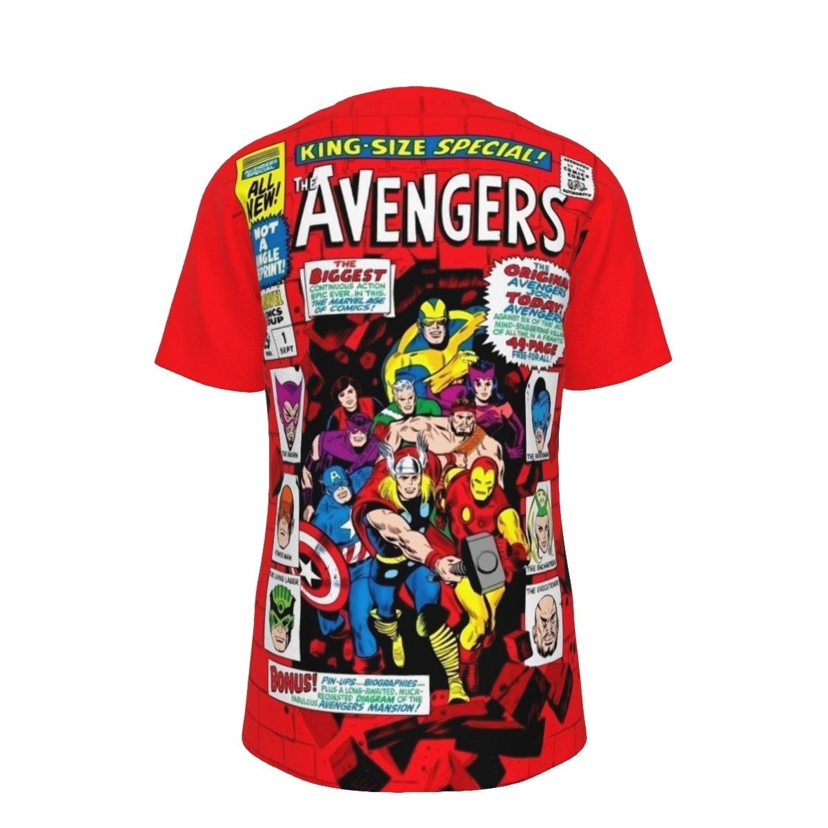 AVENGERS ANNUAL 1 ALL OVER PRINT SHIRTS