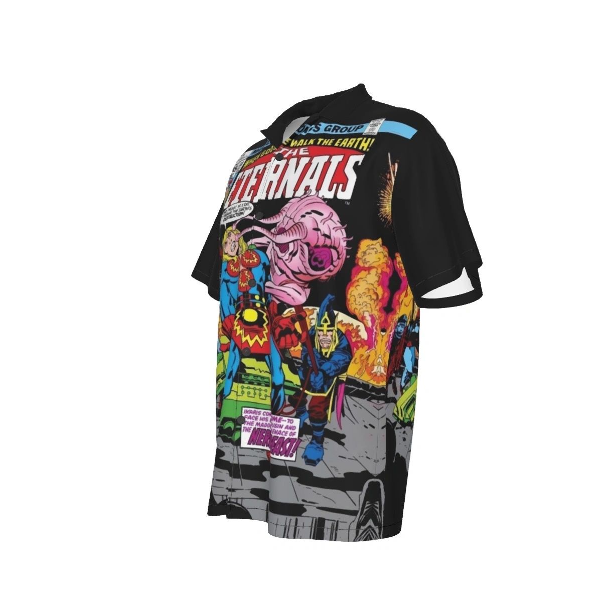 ETERNALS 18 ALL OVER PRINT SHIRTS