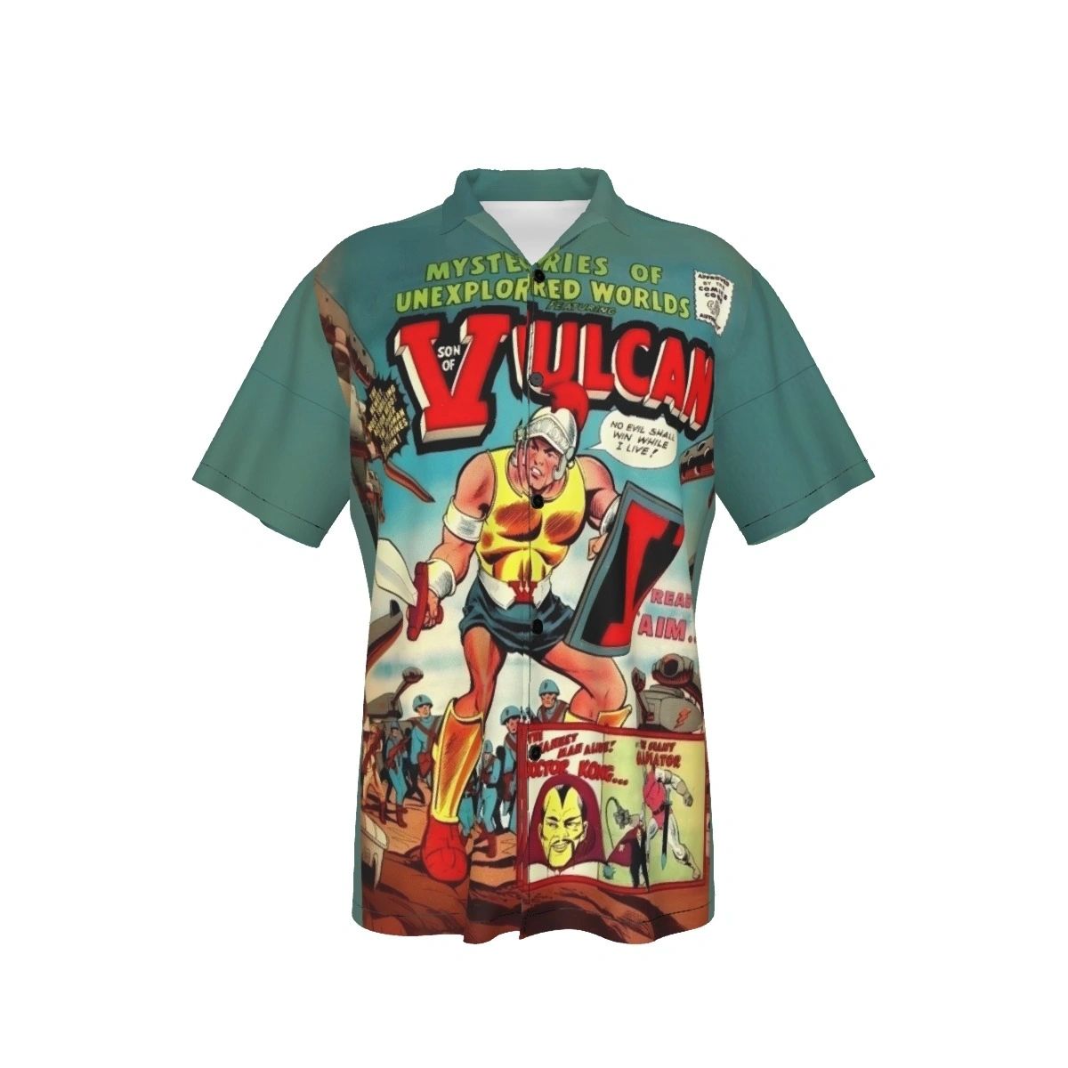 SON OF VULCAN ALL OVER PRINT SHIRTS - Mysteries of Unexplored Worlds 46
