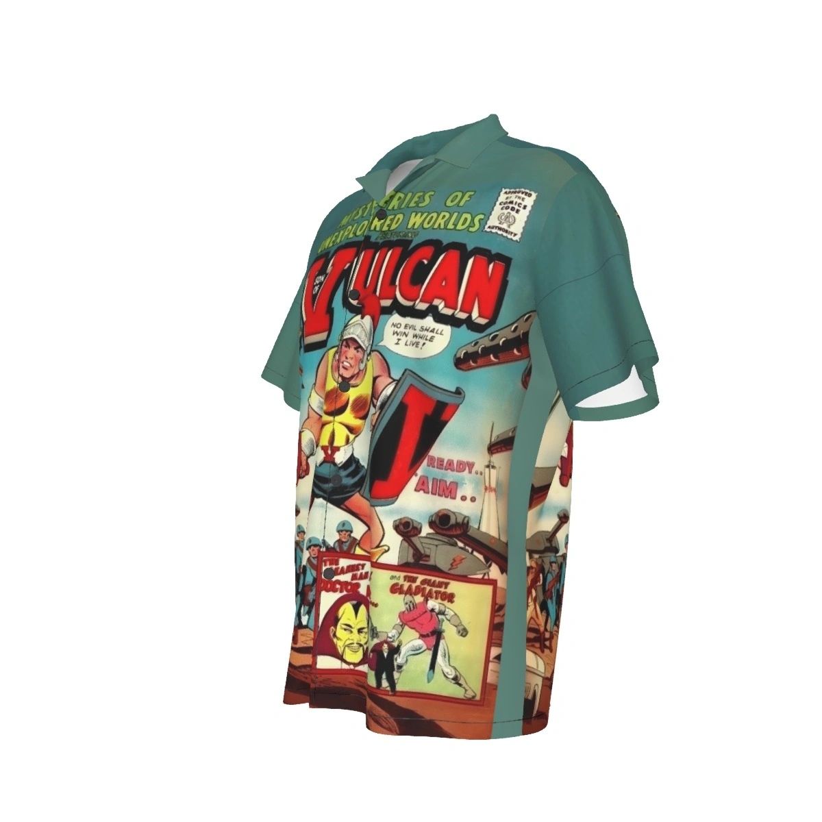 SON OF VULCAN ALL OVER PRINT SHIRTS - Mysteries of Unexplored Worlds 46