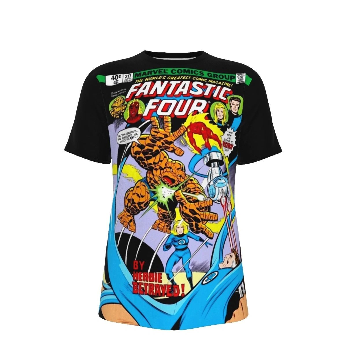 FANTASTIC FOUR 217 ALL OVER PRINT SHIRTS