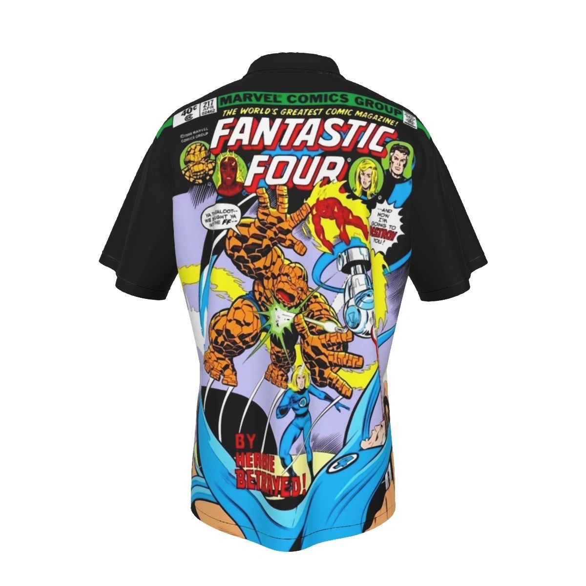 FANTASTIC FOUR 217 ALL OVER PRINT SHIRTS