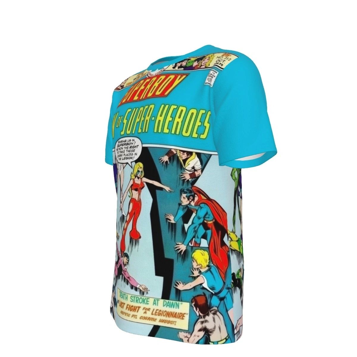 SUPERBOY AND THE LEGION 212 ALL OVER PRINT SHIRTS