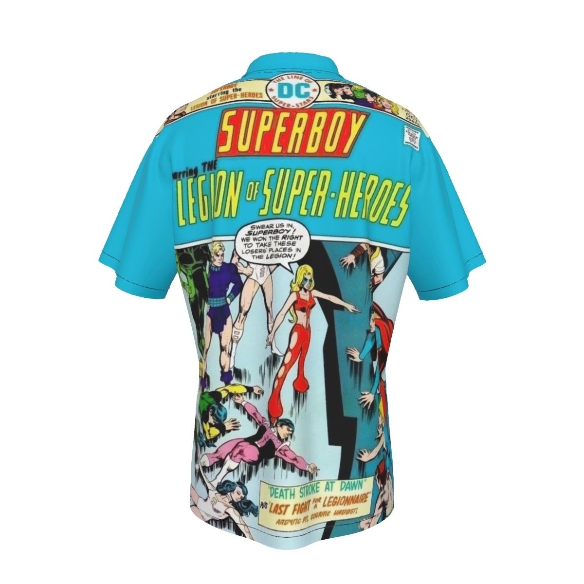 SUPERBOY AND THE LEGION 212 ALL OVER PRINT SHIRTS