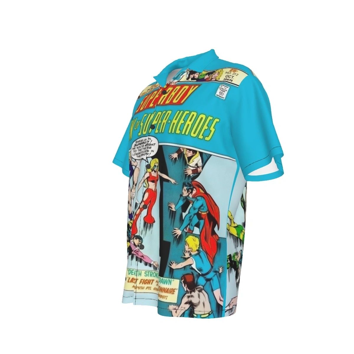 SUPERBOY AND THE LEGION 212 ALL OVER PRINT SHIRTS