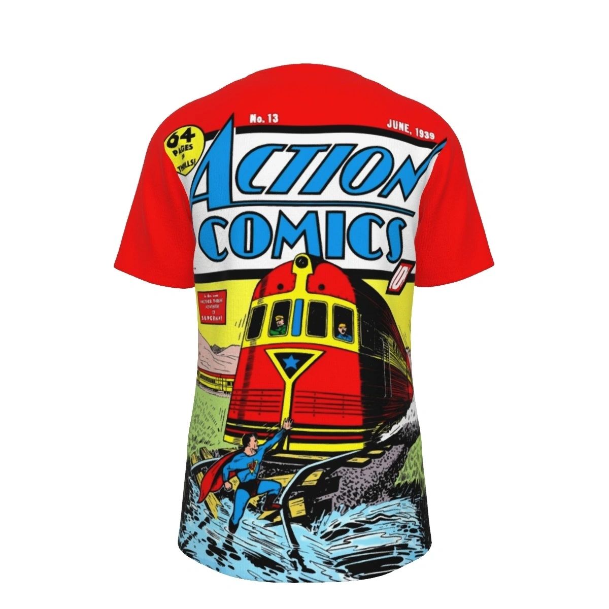 ACTION COMICS 13 ALL OVER PRINT SHIRTS