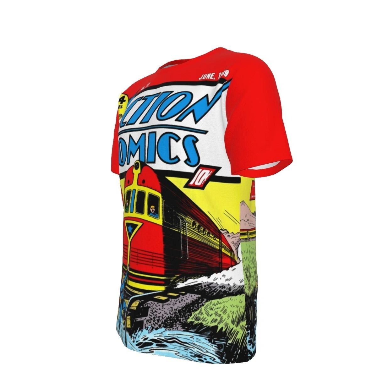 ACTION COMICS 13 ALL OVER PRINT SHIRTS