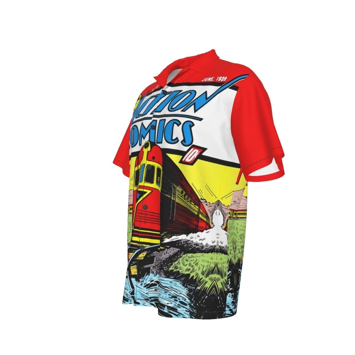 ACTION COMICS 13 ALL OVER PRINT SHIRTS