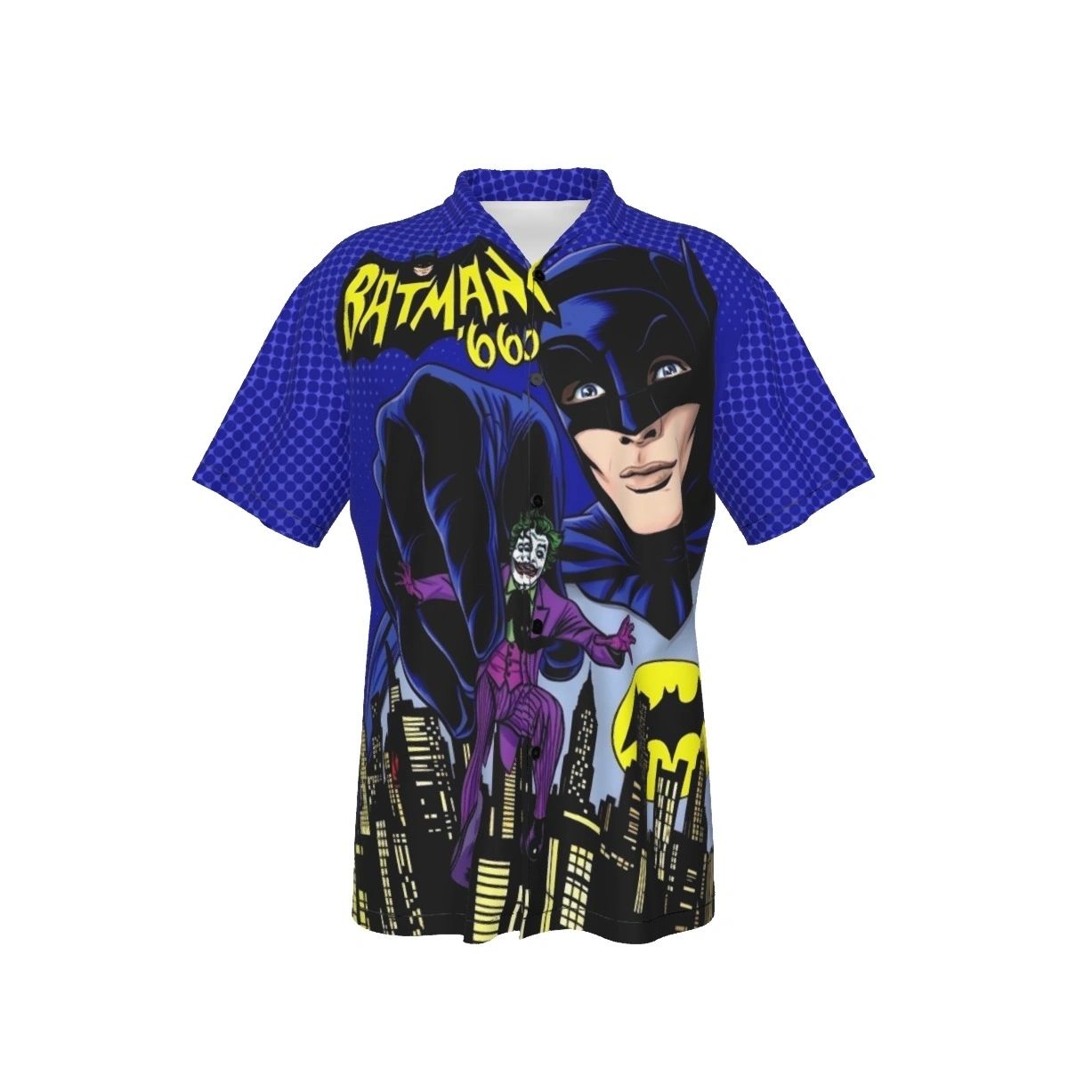 BATMAN 66 ALL OVER PRINT SHIRTS WITH JOKER
