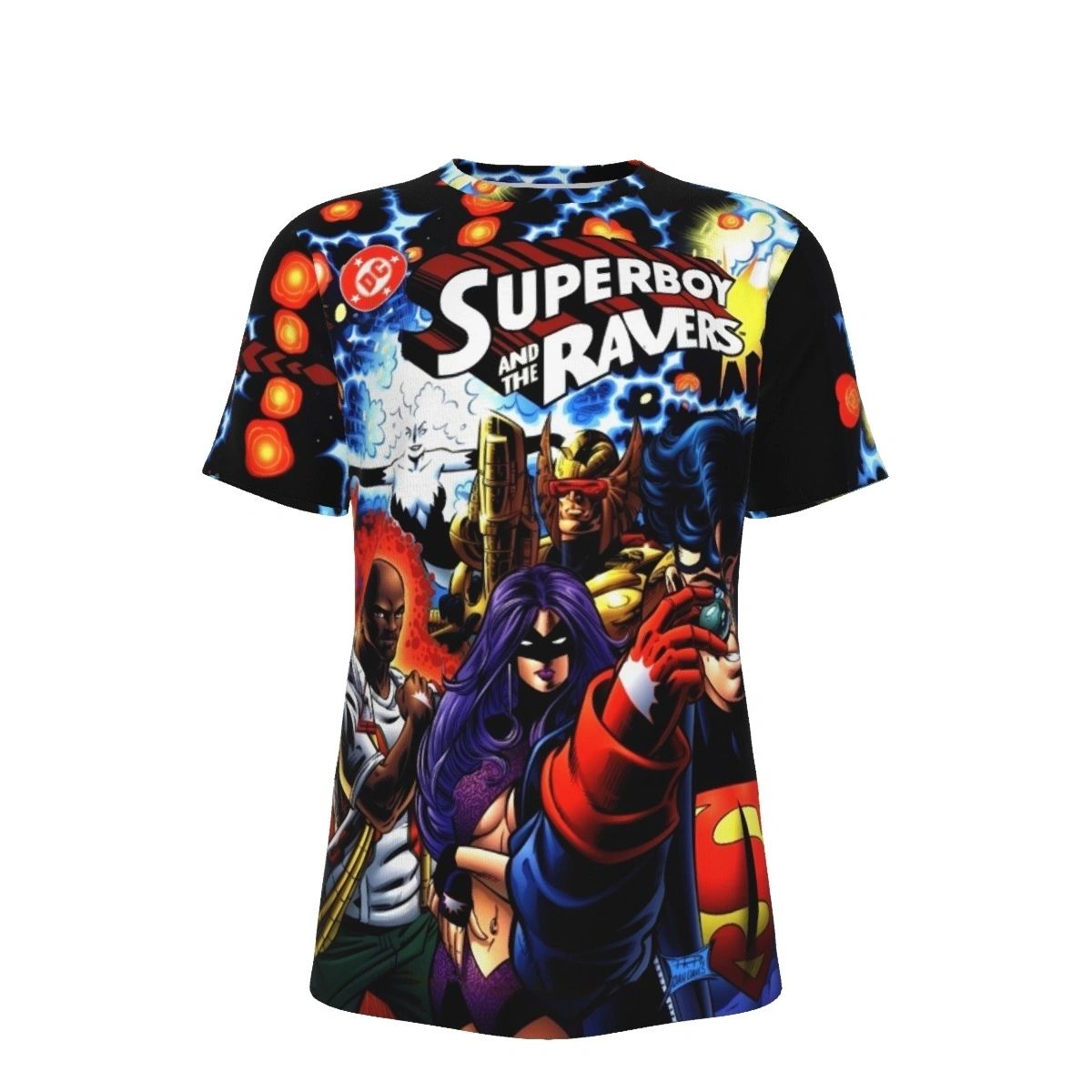 SUPERBOY AND THE RAVERS ALL OVER PRINT SHIRTS