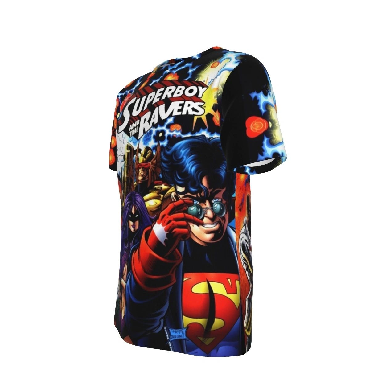 SUPERBOY AND THE RAVERS ALL OVER PRINT SHIRTS