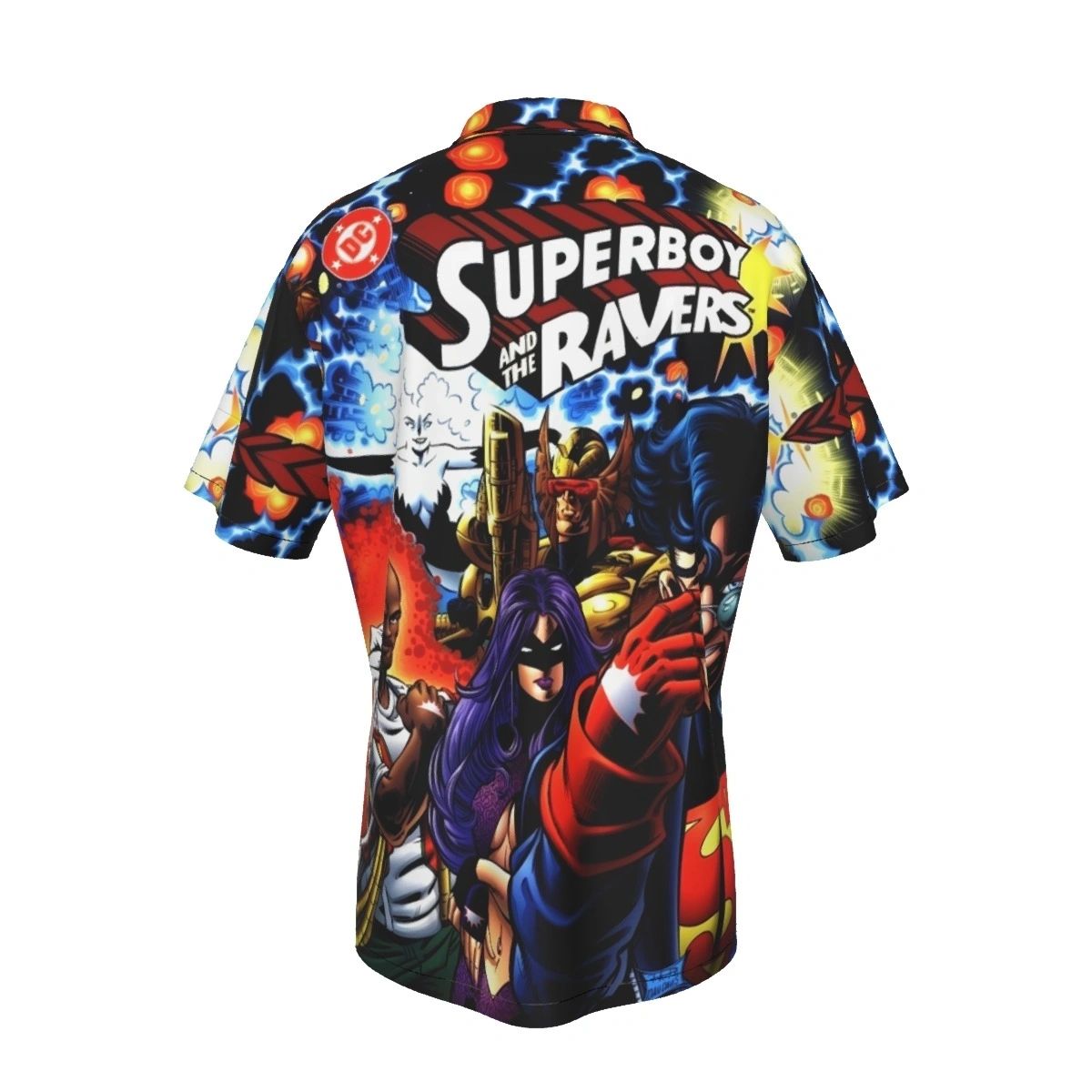 SUPERBOY AND THE RAVERS ALL OVER PRINT SHIRTS