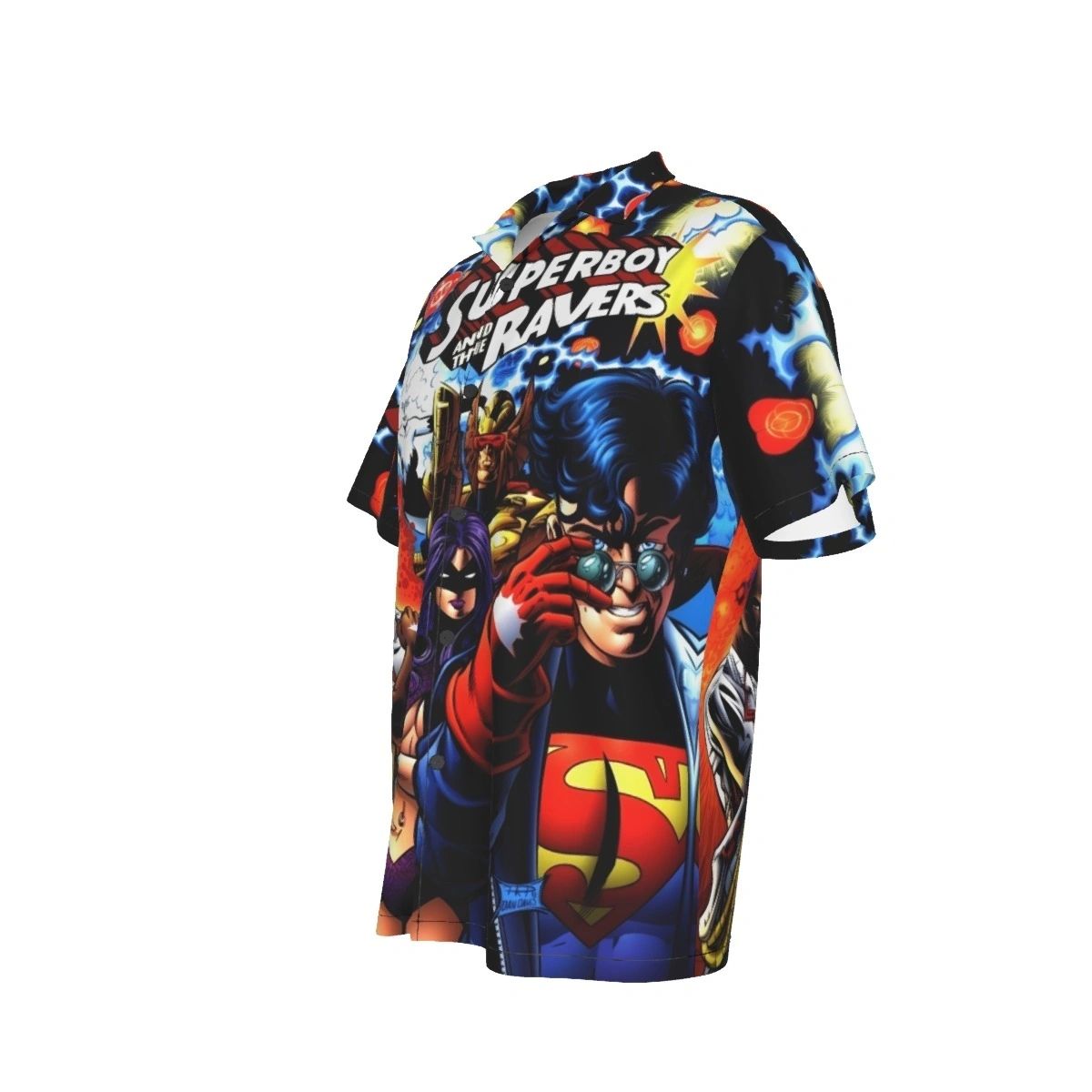 SUPERBOY AND THE RAVERS ALL OVER PRINT SHIRTS