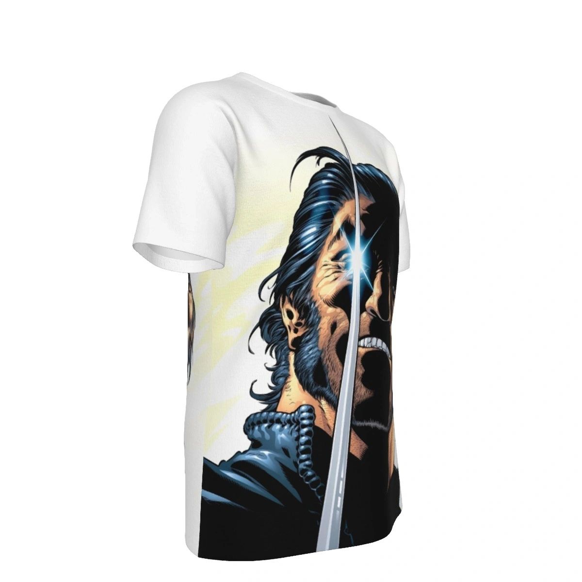 NEW XMEN 115 ALL OVER PRINT SHIRTS -WOLVERINE -FRANK QUITELY