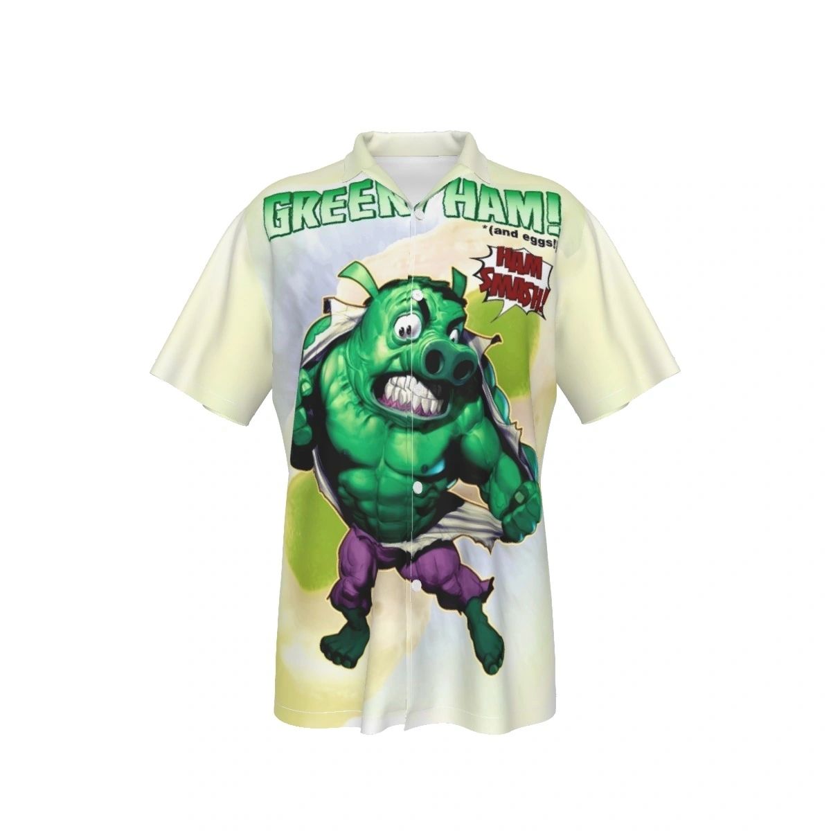 GREEN HAM ALL OVER PRINT SHIRTS