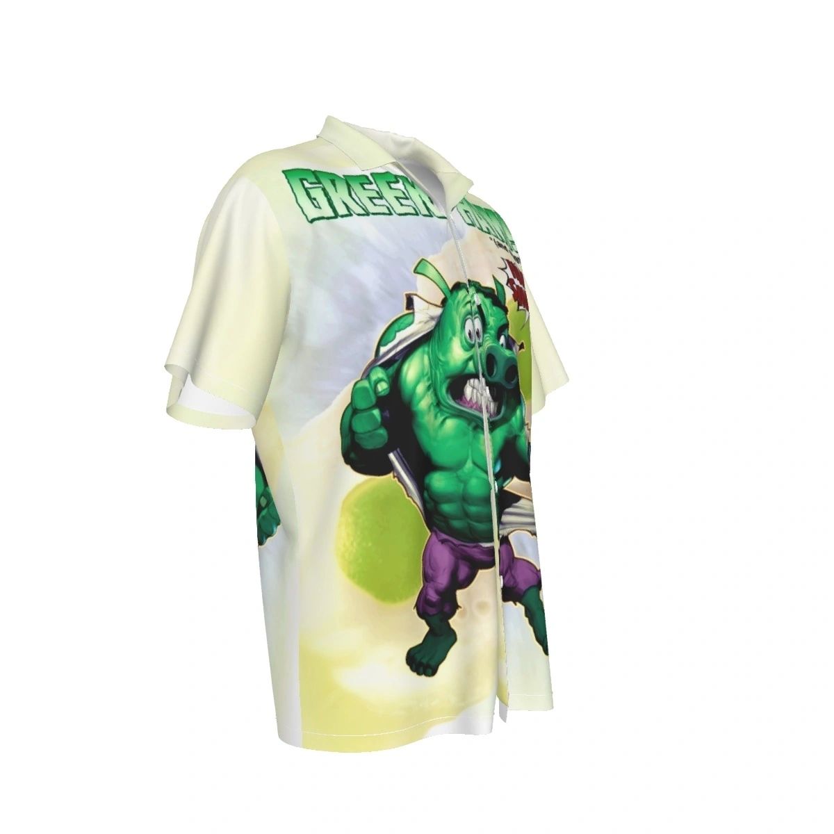 GREEN HAM ALL OVER PRINT SHIRTS