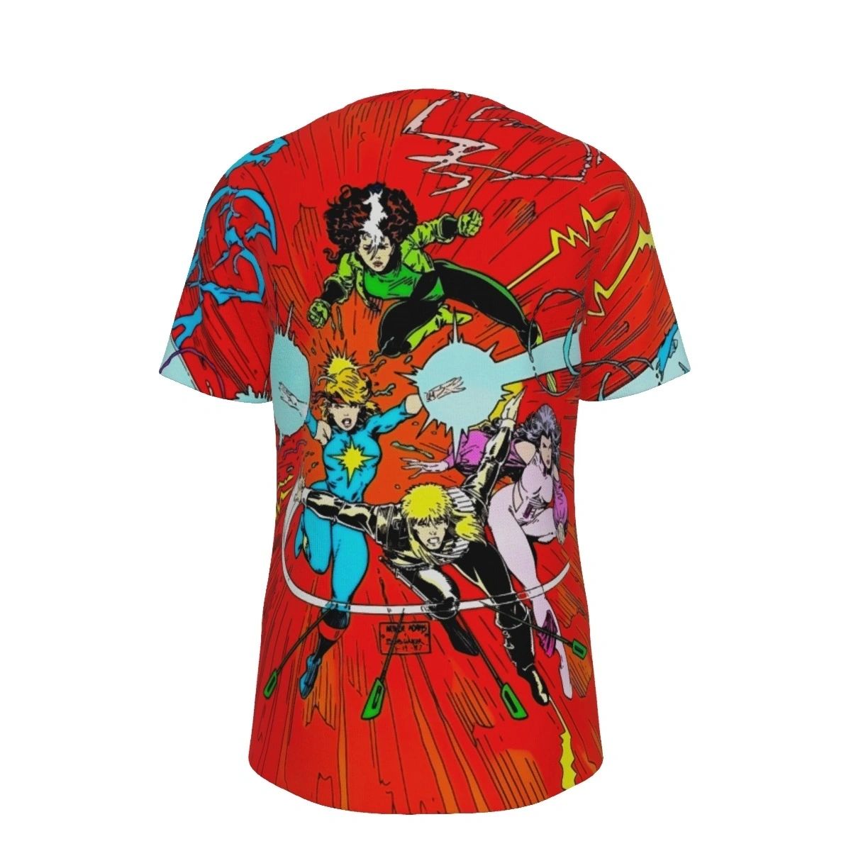 XMEN 213 ALL OVER PRINT SHIRTS WOLVERINE VS SABERTOOTH