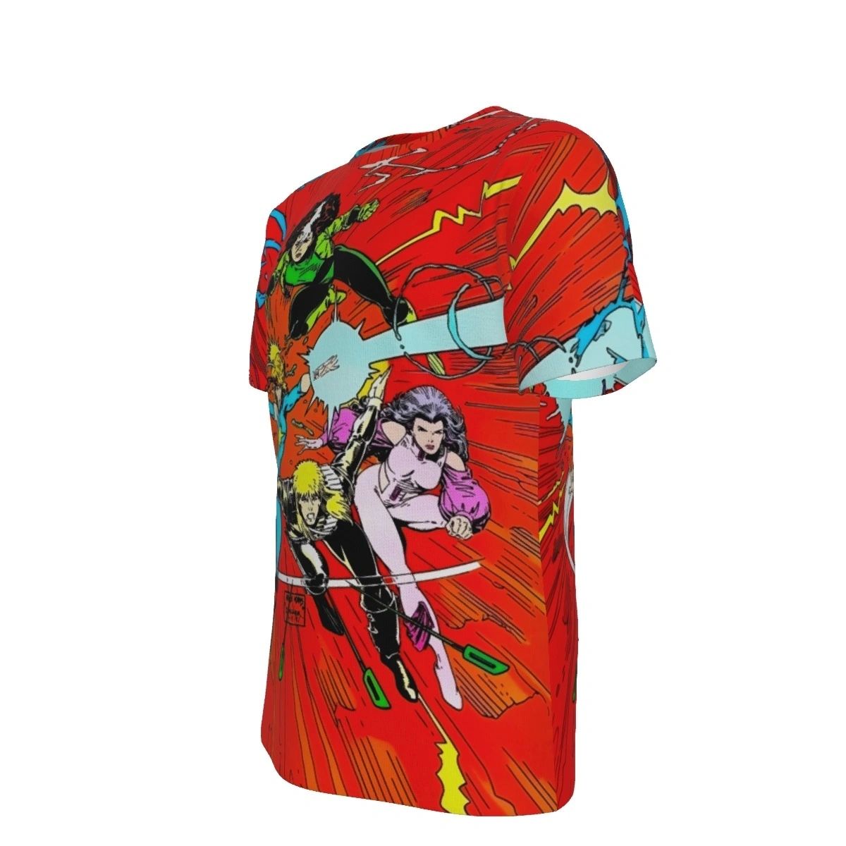 XMEN 213 ALL OVER PRINT SHIRTS WOLVERINE VS SABERTOOTH