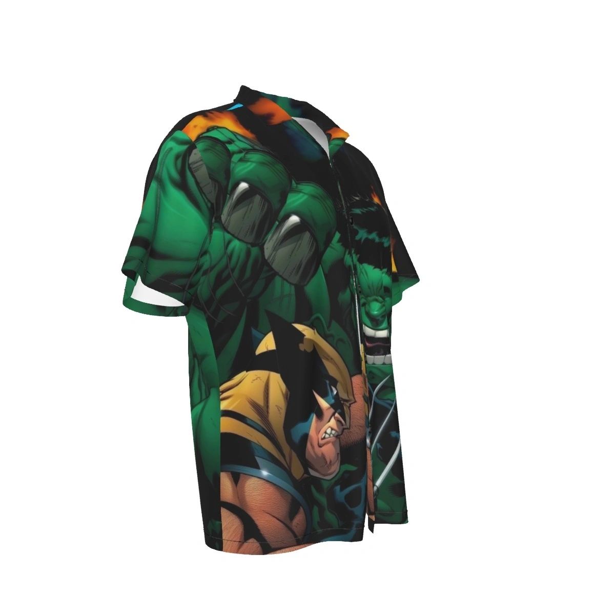 WORLD WAR HULK 2 ALL OVER PRINT SHIRTS