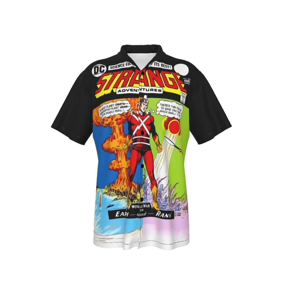 ADAM STRANGE 242 ADVENTURES ALL OVER PRINT SHIRTS
