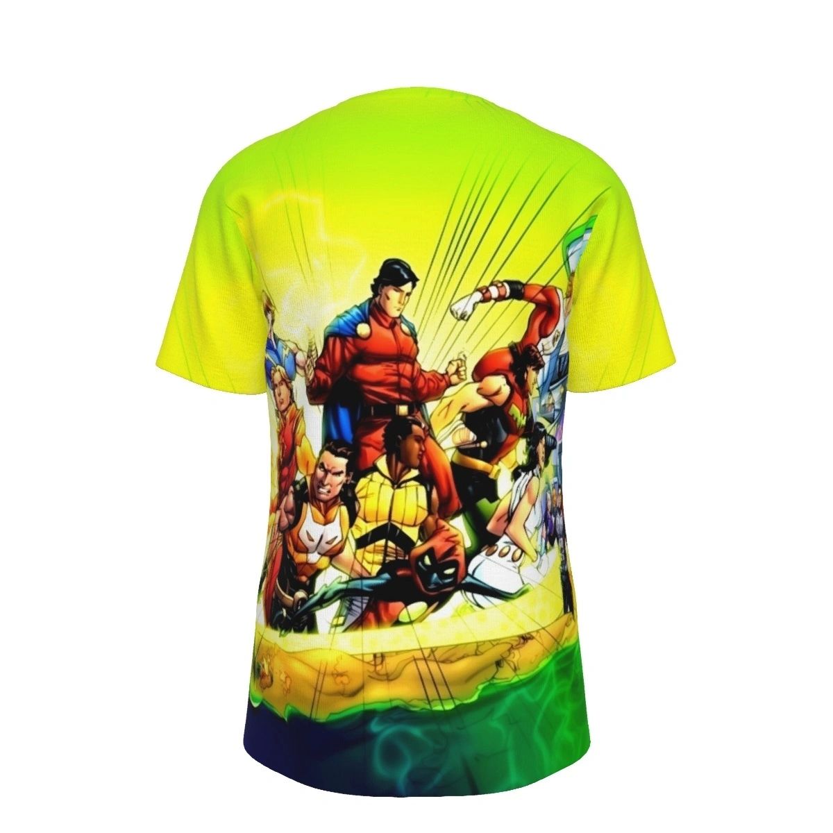 LEGION PAGE FROM DCU HOLIDAY ADVENTURES ALL OVER PRINT SHIRTS