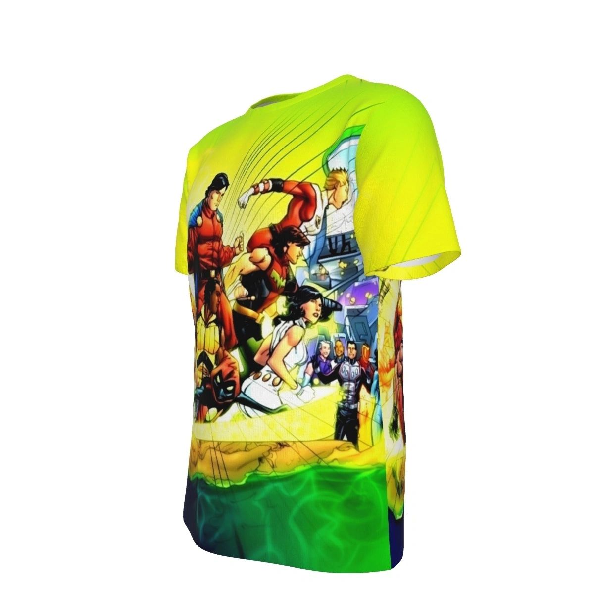 LEGION PAGE FROM DCU HOLIDAY ADVENTURES ALL OVER PRINT SHIRTS