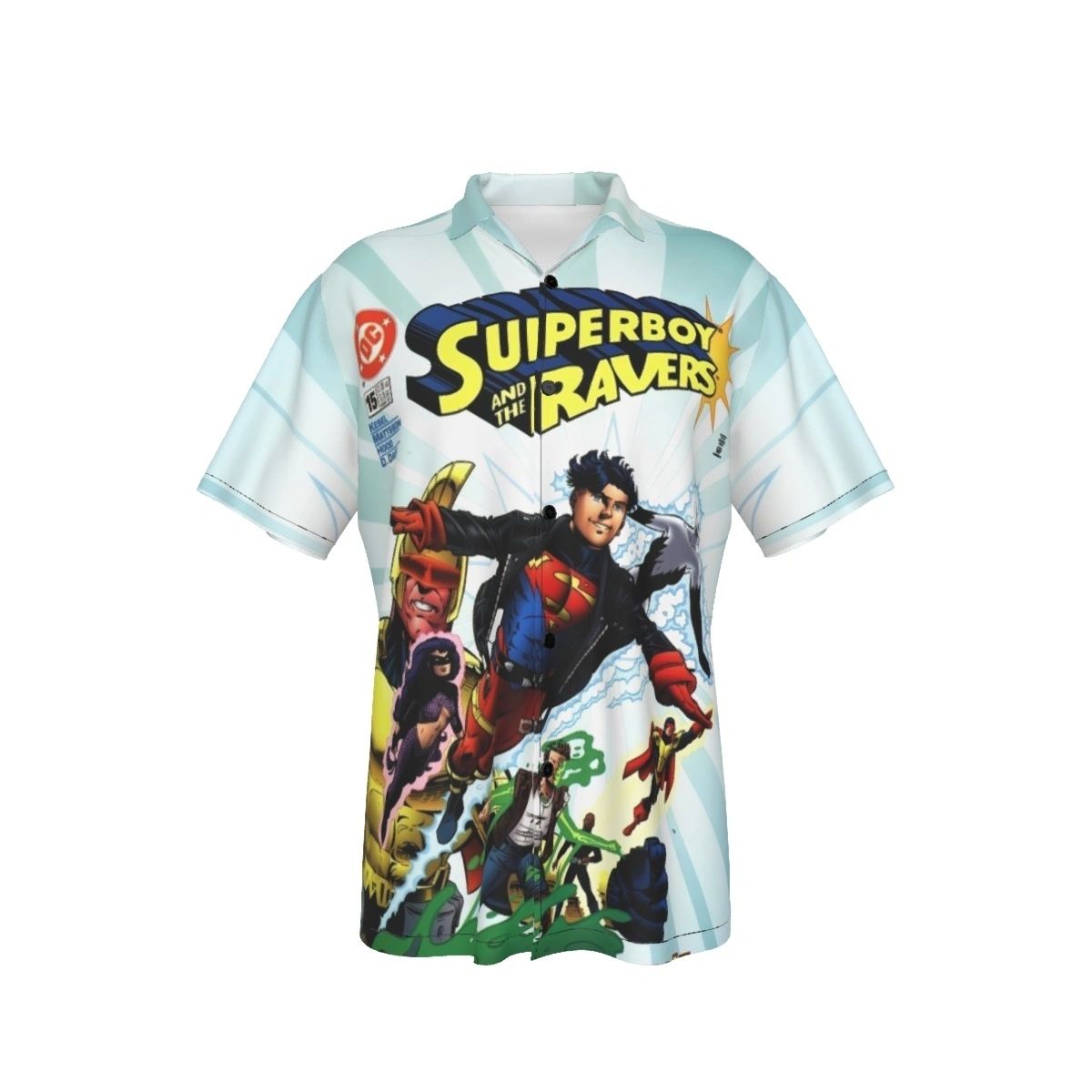 SUPERBOY AND THE RAVER 15 ALL OVER PRINT SHIRTS