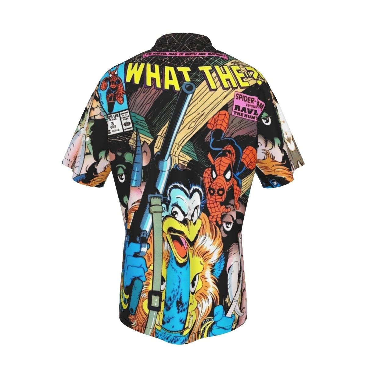 WHAT THE 3 ALL OVER PRINT SHIRTS-SPIDERHAM
